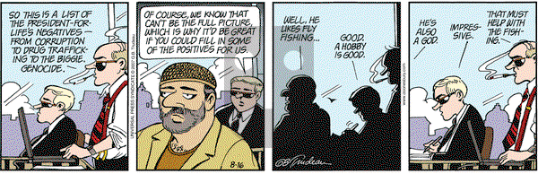 Doonesbury on Thursday August 16, 2007 Comic Strip