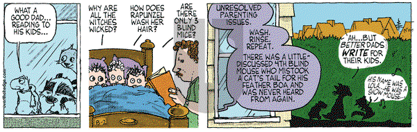 Over the Hedge on Thursday August 2, 2007 Comic Strip