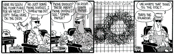 Monty on Friday April 21, 2006 Comic Strip