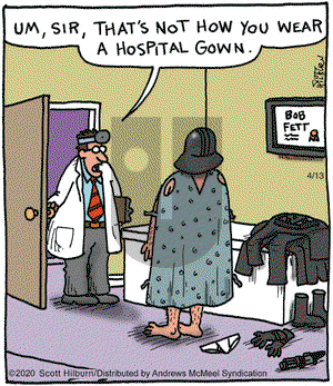 The Argyle Sweater - Monday April 13, 2020 Comic Strip