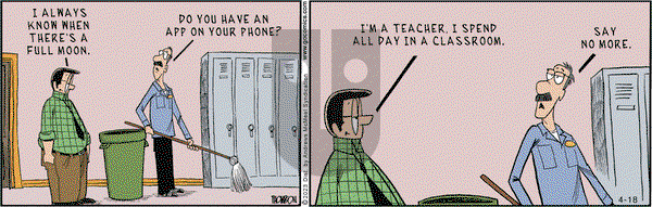 Grand Avenue on Tuesday April 18, 2023 Comic Strip