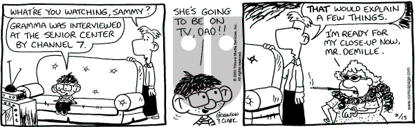 Lola on Saturday February 15, 2003 Comic Strip