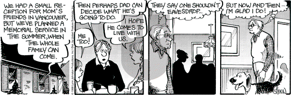 For Better or For Worse on Wednesday March 25, 1998 Comic Strip