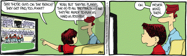 The Buckets on Thursday August 22, 2013 Comic Strip