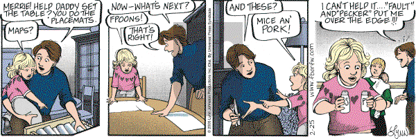 For Better or For Worse - Friday February 25, 2005 Comic Strip