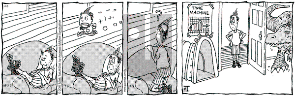 Lio on Thursday April 6, 2017 Comic Strip