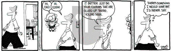 The Buckets on Tuesday July 29, 2003 Comic Strip