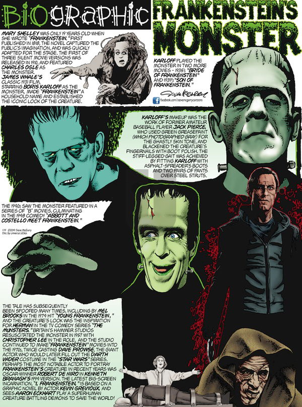 Biographic on Sunday January 19, 2014 Comic Strip