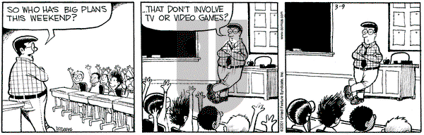 Grand Avenue - Friday March 9, 2001 Comic Strip