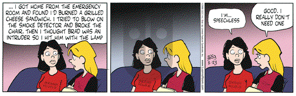 Luann on Sunday January 21, 2007 Comic Strip