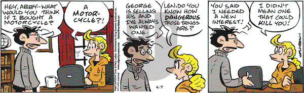 Edge City on Monday April 7, 2025 Comic Strip