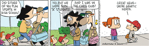 Baby Blues on Saturday March 13, 2010 Comic Strip