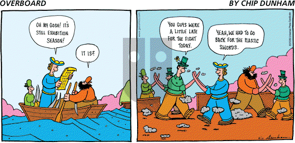 Overboard - Sunday April 12, 2009 Comic Strip
