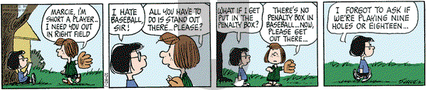 Peanuts on Thursday July 26, 2001 Comic Strip