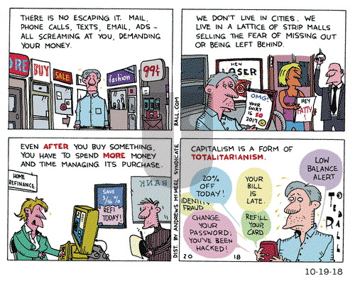 Ted Rall on Friday October 19, 2018 Comic Strip