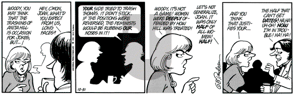 Doonesbury on Thursday October 31, 1991 Comic Strip