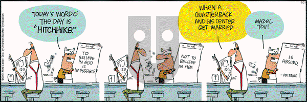 Mike du Jour - Saturday September 21, 2024 Comic Strip