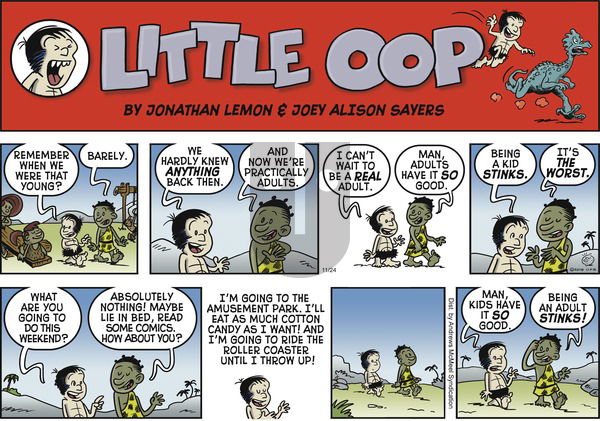 Alley Oop on Sunday November 24, 2019 Comic Strip