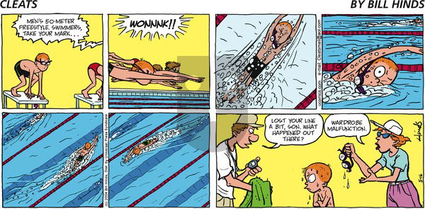 Cleats on Monday May 17, 2004 Comic Strip
