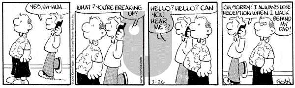 Drabble on Saturday March 26, 2005 Comic Strip