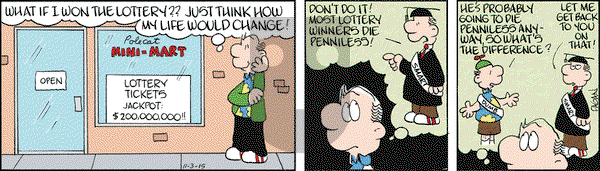 Drabble on Tuesday November 3, 2015 Comic Strip