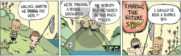 Wallace the Brave on Tuesday September 3, 2019 Comic Strip