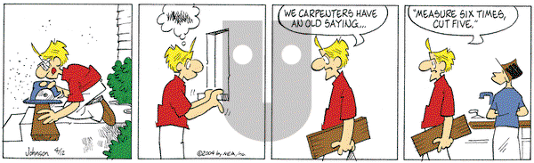 Arlo and Janis on Monday April 12, 2004 Comic Strip
