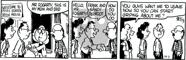 Luann on Monday October 3, 1988 Comic Strip