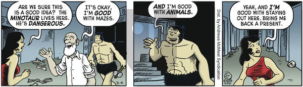 Alley Oop on Thursday July 4, 2019 Comic Strip