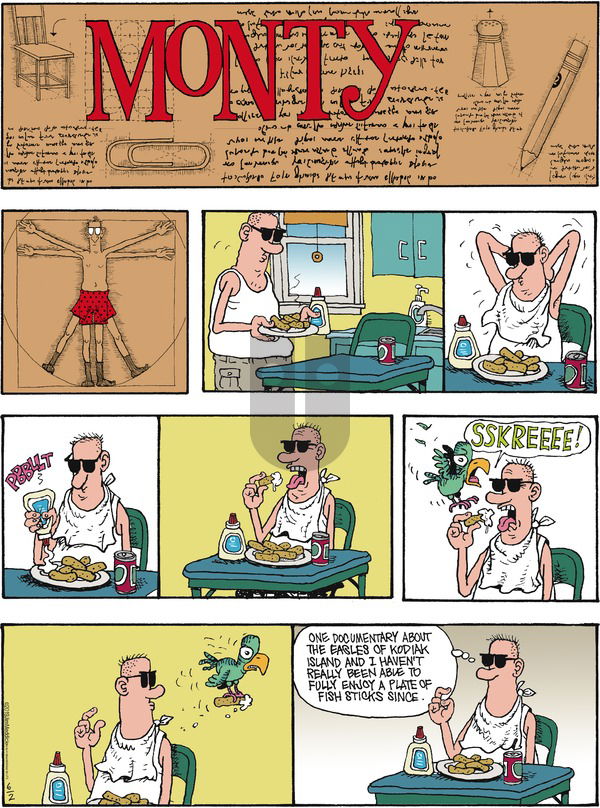 Monty on Sunday June 2, 2019 Comic Strip