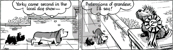 Fred Basset on Wednesday August 20, 2008 Comic Strip