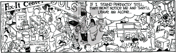 The Buckets on Sunday October 6, 2002 Comic Strip