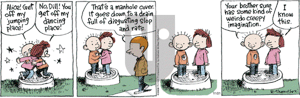 Cul de Sac on Wednesday November 21, 2018 Comic Strip