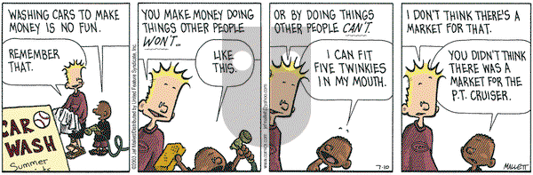 Frazz on Thursday July 10, 2003 Comic Strip