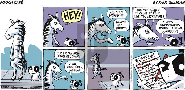 Pooch Cafe on Sunday January 18, 2015 Comic Strip