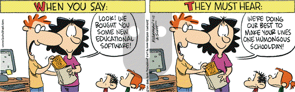 Baby Blues on Saturday April 23, 2011 Comic Strip
