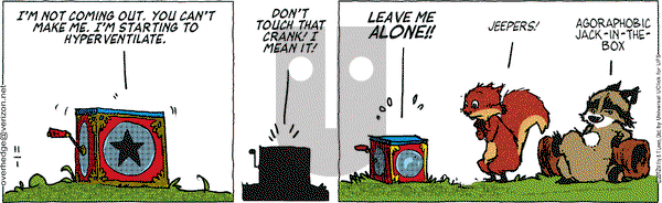 Over the Hedge on Thursday November 1, 2012 Comic Strip