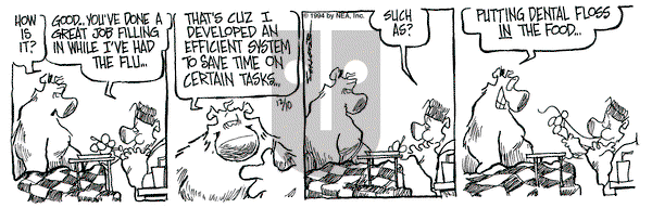 The Grizzwells on Saturday December 10, 1994 Comic Strip