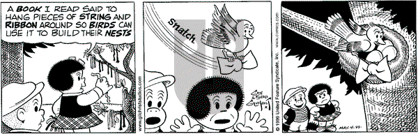 Nancy on Tuesday May 4, 1999 Comic Strip