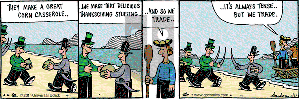 Overboard on Thursday November 27, 2014 Comic Strip