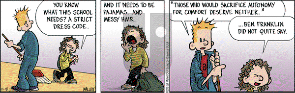 Frazz on Friday November 18, 2016 Comic Strip