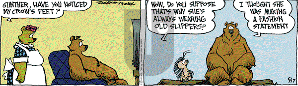 The Grizzwells on Saturday May 17, 2014 Comic Strip