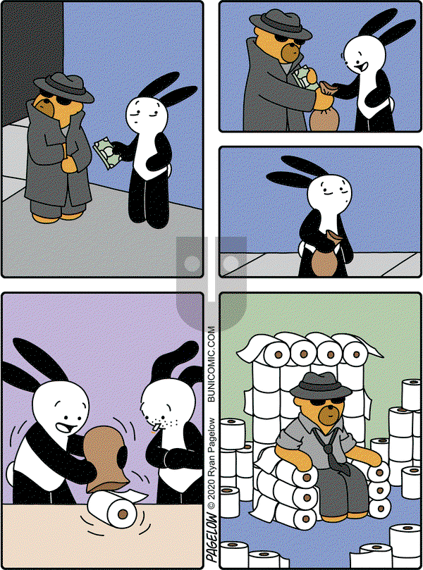 Buni on Wednesday April 8, 2020 Comic Strip