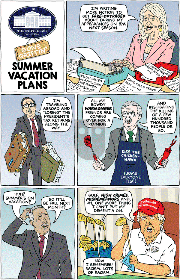 Brian McFadden - Monday May 27, 2019 Comic Strip