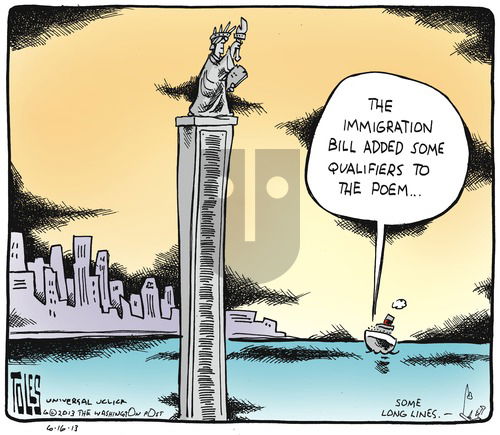 Tom Toles on Sunday June 16, 2013 Comic Strip