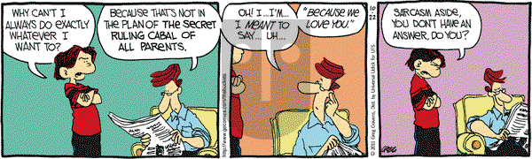 The Buckets on Saturday October 22, 2011 Comic Strip