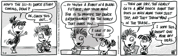 Heart of the City on Friday March 10, 2017 Comic Strip
