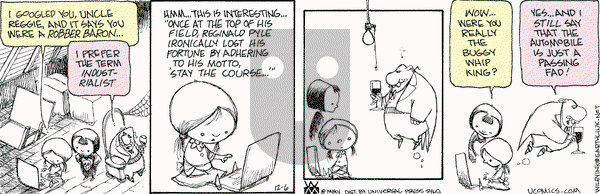 Non Sequitur on Tuesday December 6, 2005 Comic Strip