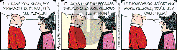 The Born Loser on Wednesday December 4, 2013 Comic Strip