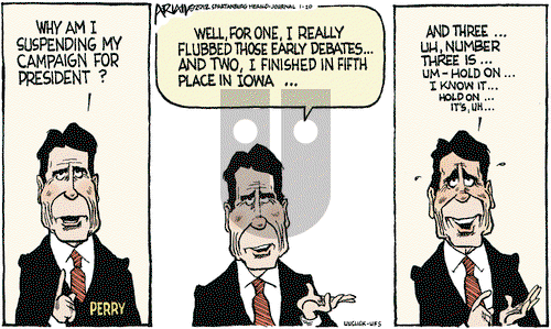 Robert Ariail - Friday January 20, 2012 Comic Strip